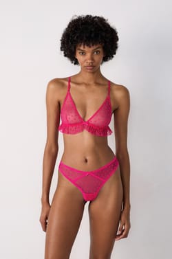 String en tulle imprimé;${refinementColor}
