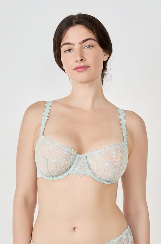 Bra N.9 - Embroidered Balconette;${refinementColor}