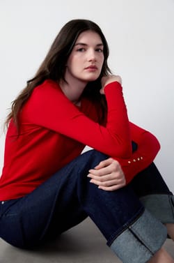 Crew Neck Sweater;${refinementColor}