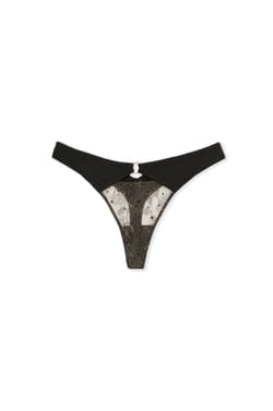 Tanga en dentelle avec bijoux;${refinementColor}