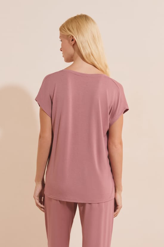 Top manches courtes uni;${refinementColor}