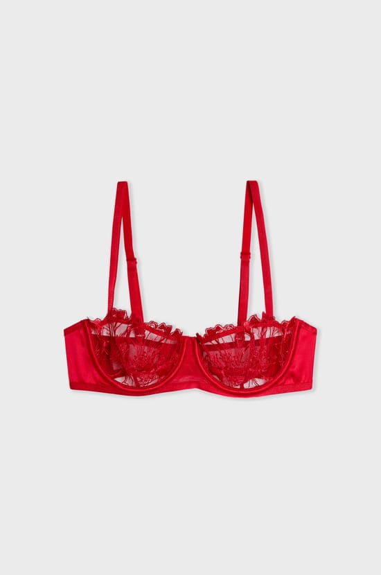 Bra N.9 - Embroidered Balconette;${refinementColor}