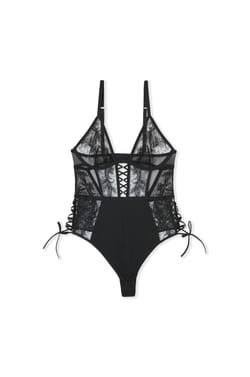 Body en dentelle &agrave; lacer;${refinementColor}