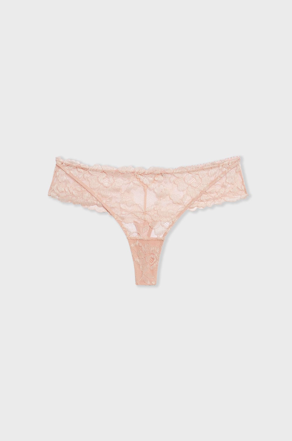 Lace and Tulle Tanga;${refinementColor}