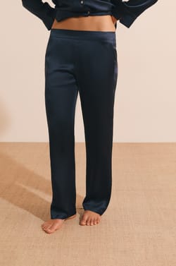 Silk Pyjama Trousers;${refinementColor}