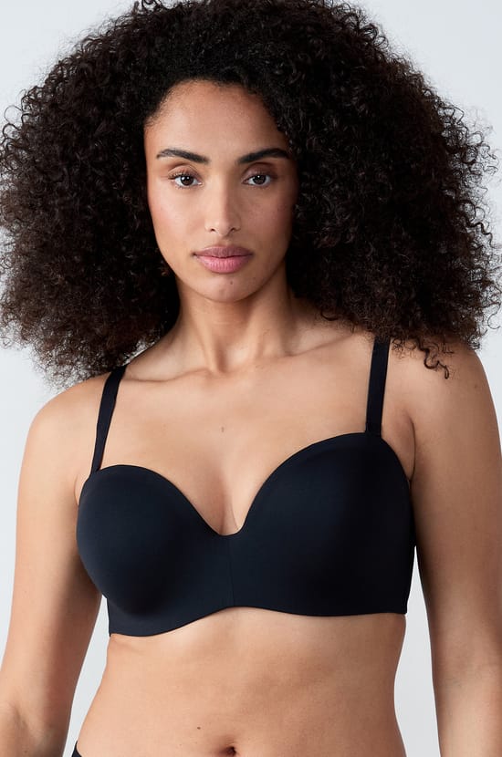 Strapless lightly lined bra with removable straps, cup C-E;${refinementColor}