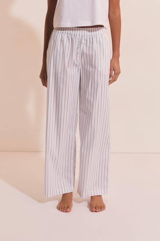 Pantalon de pyjama &agrave; rayures;${refinementColor}