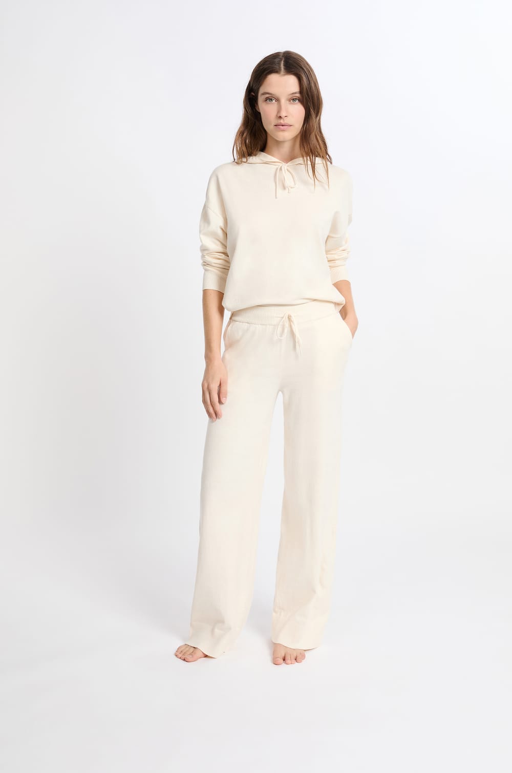 Straight-Fit Pajama Pants;${refinementColor}