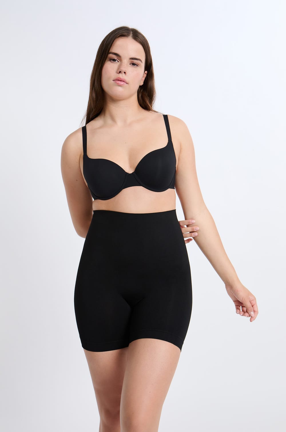 High-Waist Shaping Brief - Medium Support;${refinementColor}