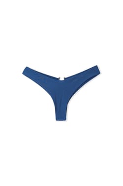 Bas de maillot de bain br&eacute;silien satin&eacute; avec d&eacute;tail bijou;${refinementColor}
