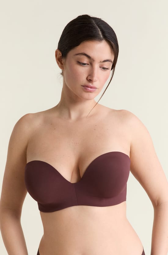 Bandeau mit leichten Schalen, abnehmbare Tr&auml;ger, K&ouml;rbchen C-E;${refinementColor}