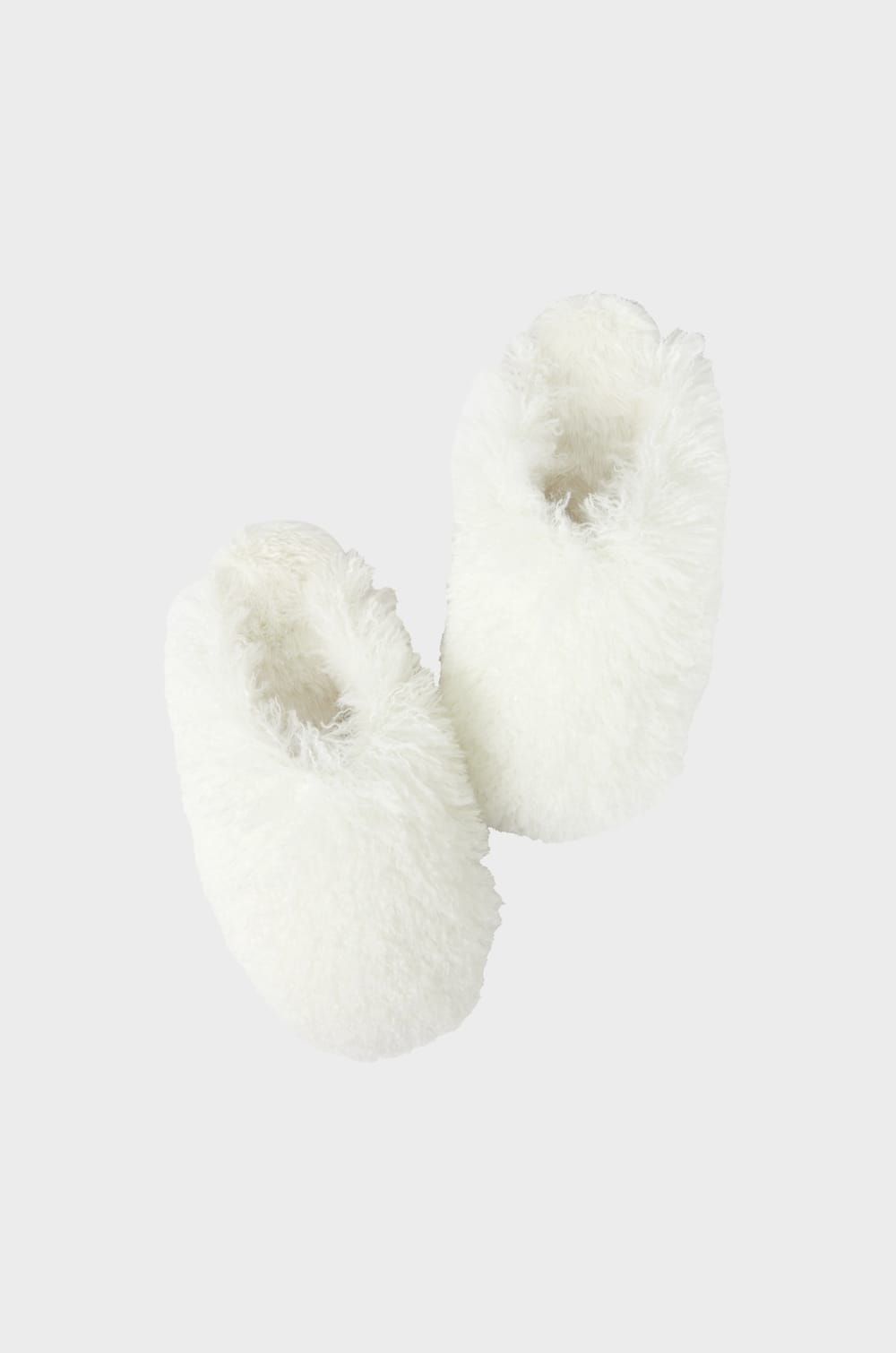 Chaussons mules avec fausse fourrure;${refinementColor}