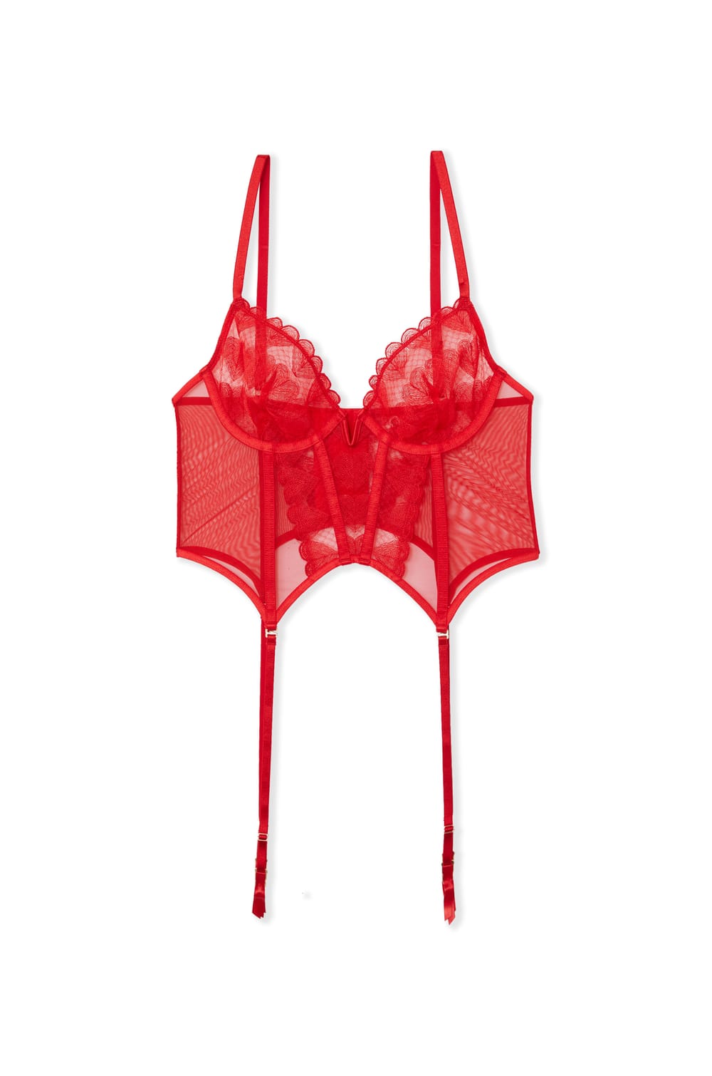 Corset with Heart Embroidery;${refinementColor}