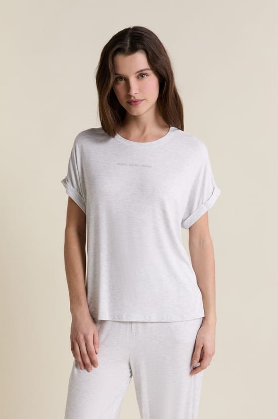 Short-Sleeved Pajama T-Shirt;${refinementColor}