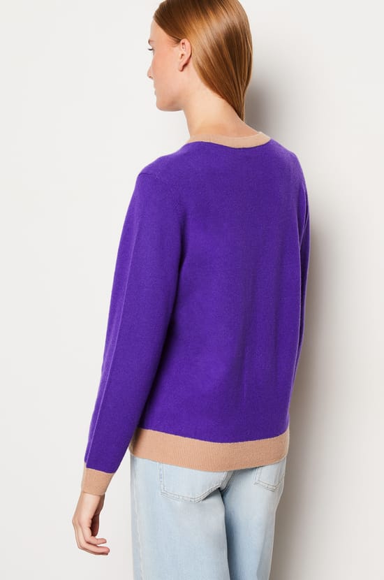 Pull col rond cachemire;${refinementColor}