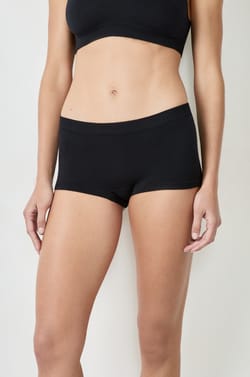 Ribbed Boyshort;${refinementColor}