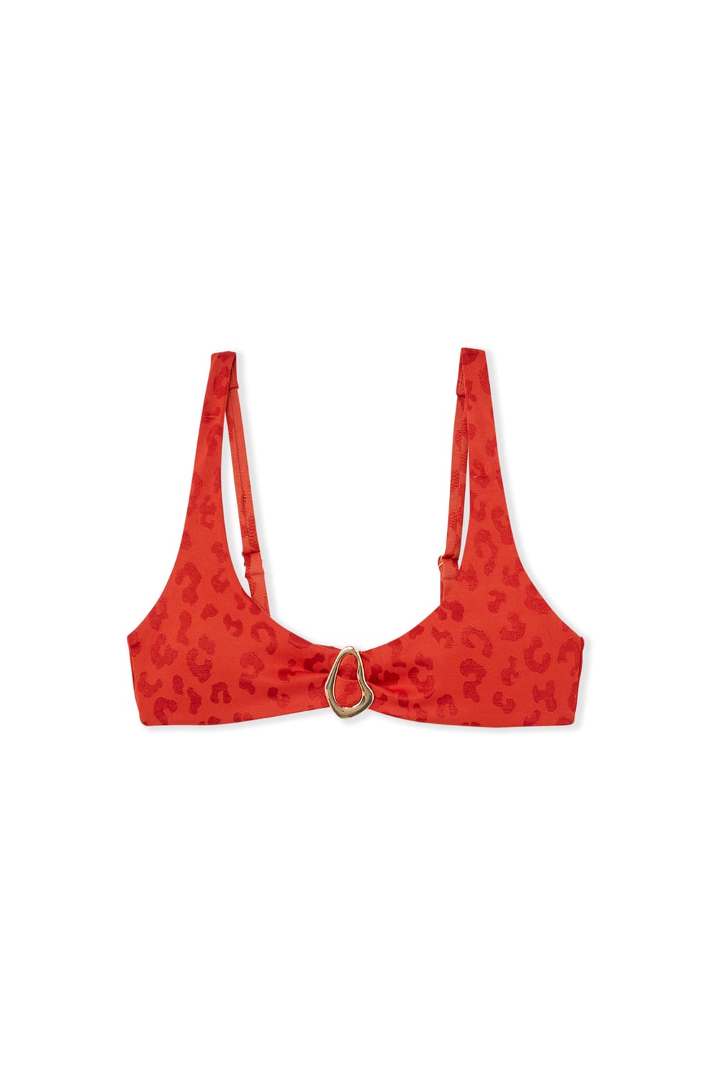 Horn&iacute; d&iacute;l plavek troj&uacute;heln&iacute;k s leopard&iacute;m vzorem a ozdobn&yacute;m detailem;${refinementColor}