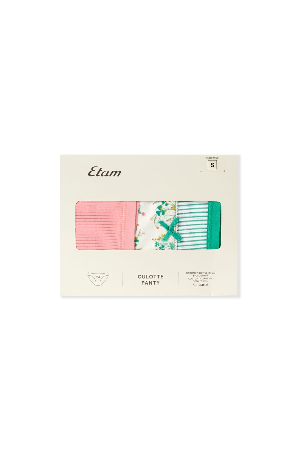 Lot de 3 culottes en coton;${refinementColor}