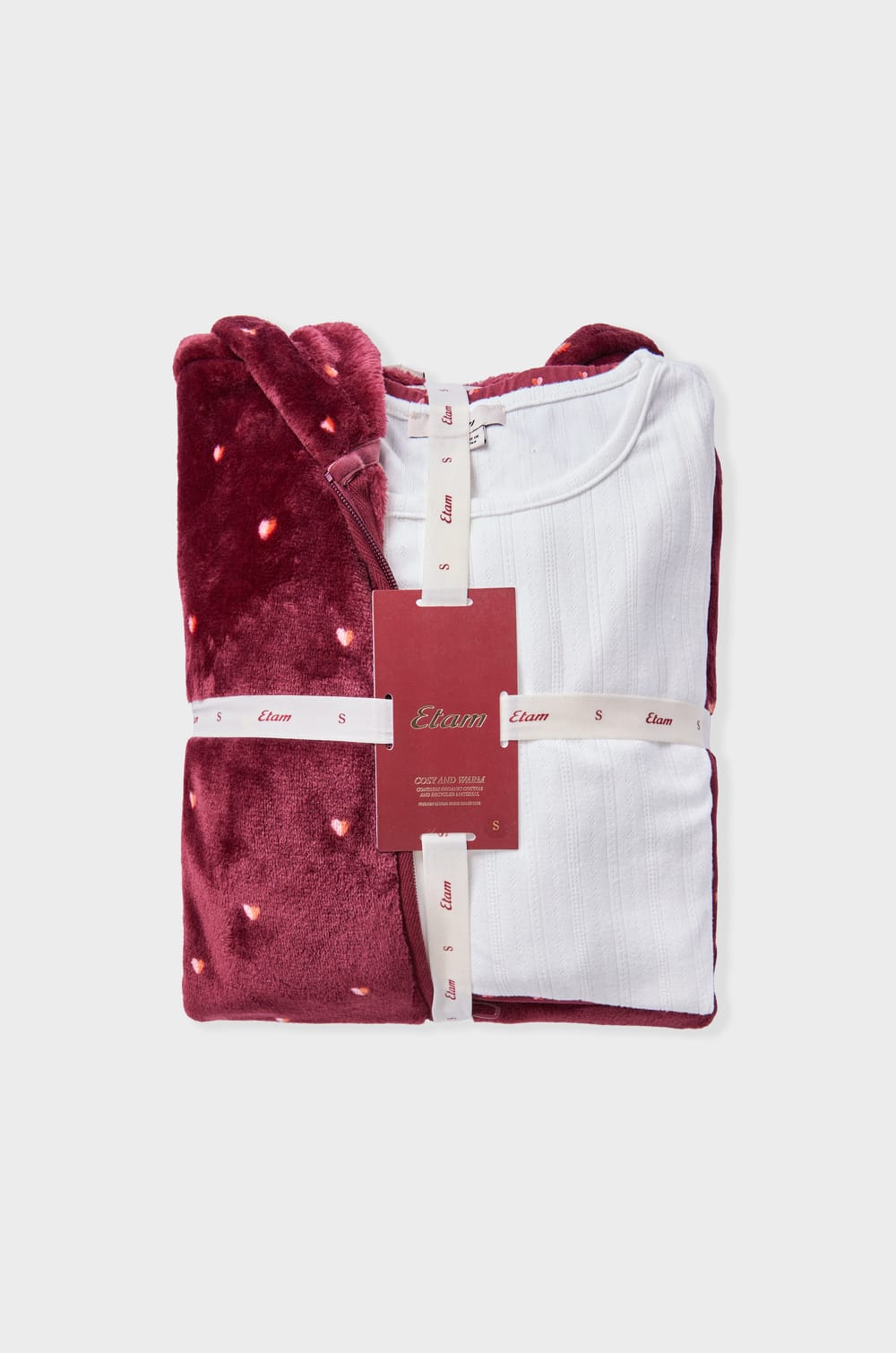 3-teiliges Pyjama-Set mit Print aus Baumwolle;${refinementColor}