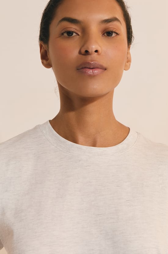 T-shirt de pyjama manches courtes en coton;${refinementColor}