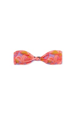 Haut de maillot de bain bandeau fleuri;${refinementColor}