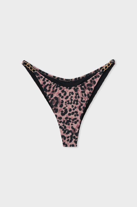 Brazilian bikini high leg swimsuit bottom;${refinementColor}