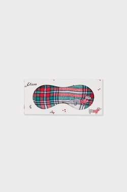 Cotton patterned sleep mask;${refinementColor}