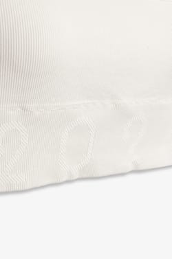 Ribbed Asymmetric Bralette - Light Support;${refinementColor}