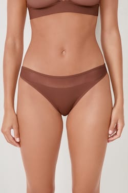 Culotte transparente en tulle;${refinementColor}