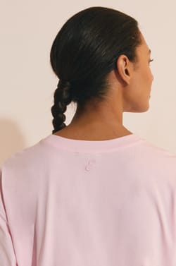 T-shirt de pyjama manches courtes en coton;${refinementColor}