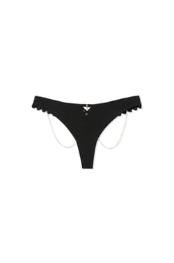 Tanga avec d&eacute;tail cha&icirc;ne;${refinementColor}