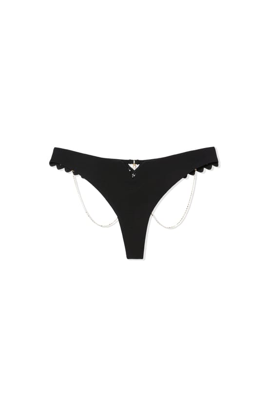 Tanga avec d&eacute;tail cha&icirc;ne;${refinementColor}