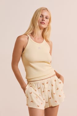 Short de pyjama &agrave; motifs croissants;${refinementColor}