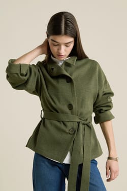 Gilet ceintur&eacute;;${refinementColor}