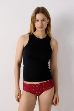 Hipster en microfibre sans coutures imprimé;${refinementColor}