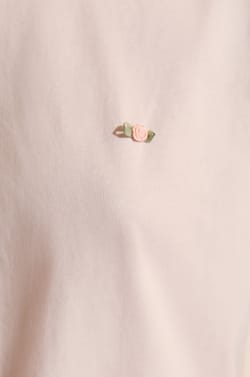 T-shirt avec un motif fleur;${refinementColor}