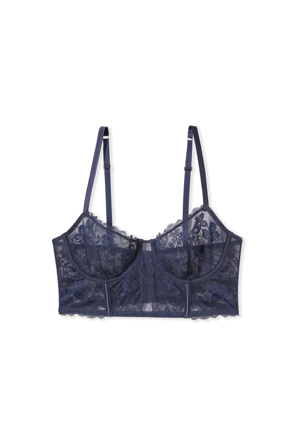 Soutien-gorge bustier avec broderie;${refinementColor}
