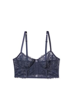 Soutien-gorge bustier avec broderie;${refinementColor}