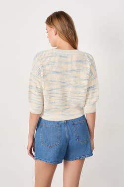 3/4 Sleeve Sweater;${refinementColor}