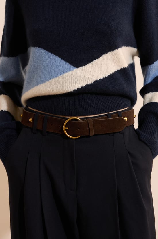 Ceinture avec clous;${refinementColor}