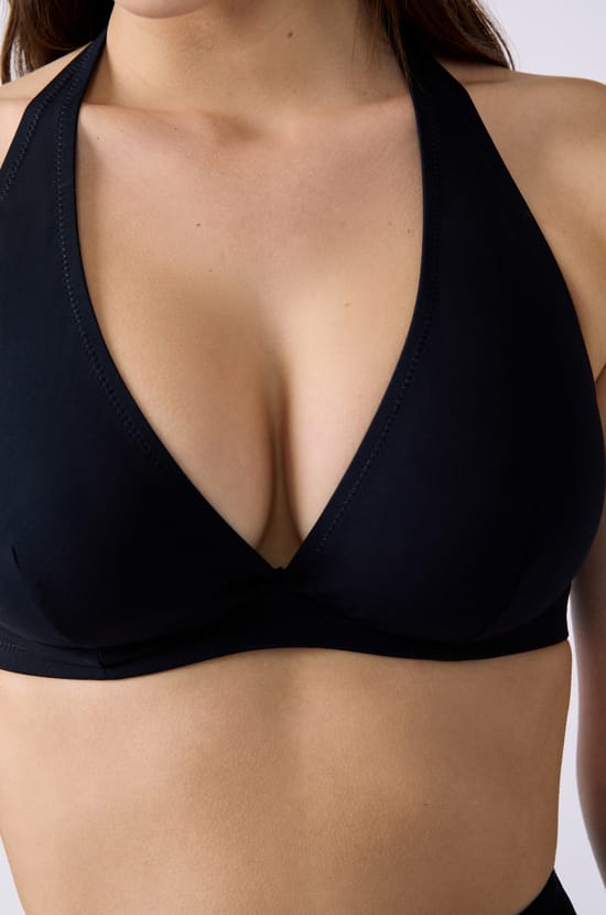 Underwired Triangle Bikini Top;${refinementColor}