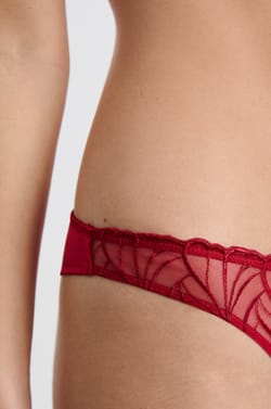 Floral Embroidery Tanga;${refinementColor}
