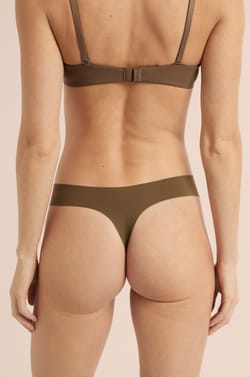 Microfibre Thong;${refinementColor}