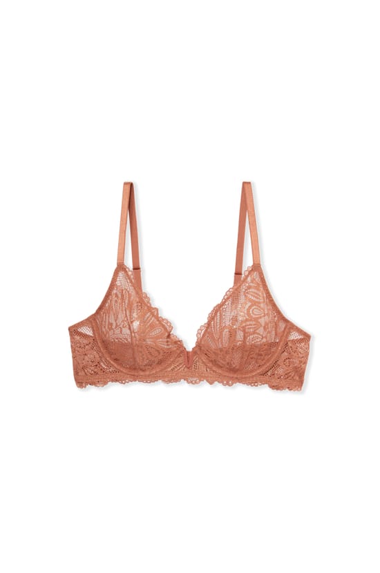 Lace Balconette Bra;${refinementColor}