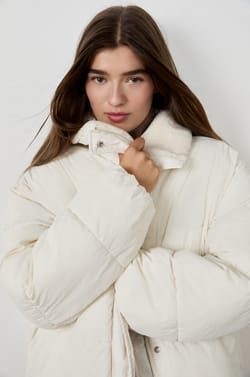 Short Puffer Jacket;${refinementColor}