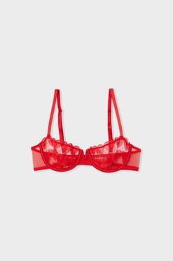 Soutien-gorge N.9 - Balconnet &agrave; broderie c&oelig;urs;${refinementColor}