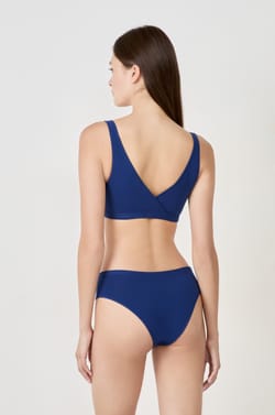 Reversible bralette in stretchy organic cotton;${refinementColor}