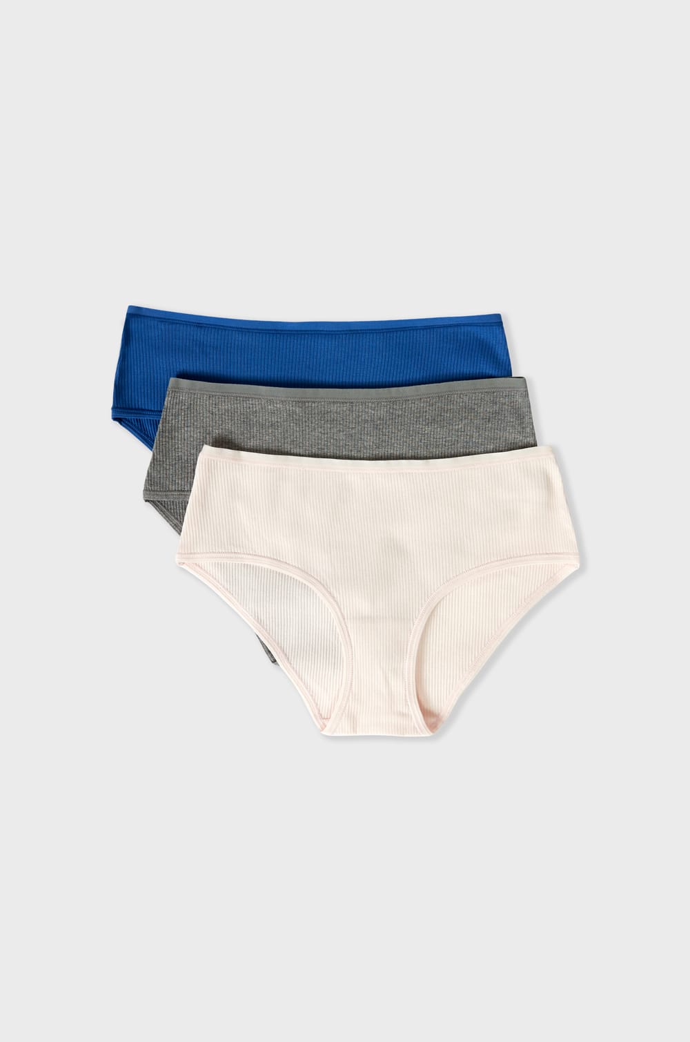3-Pack of Cotton Shorties;${refinementColor}
