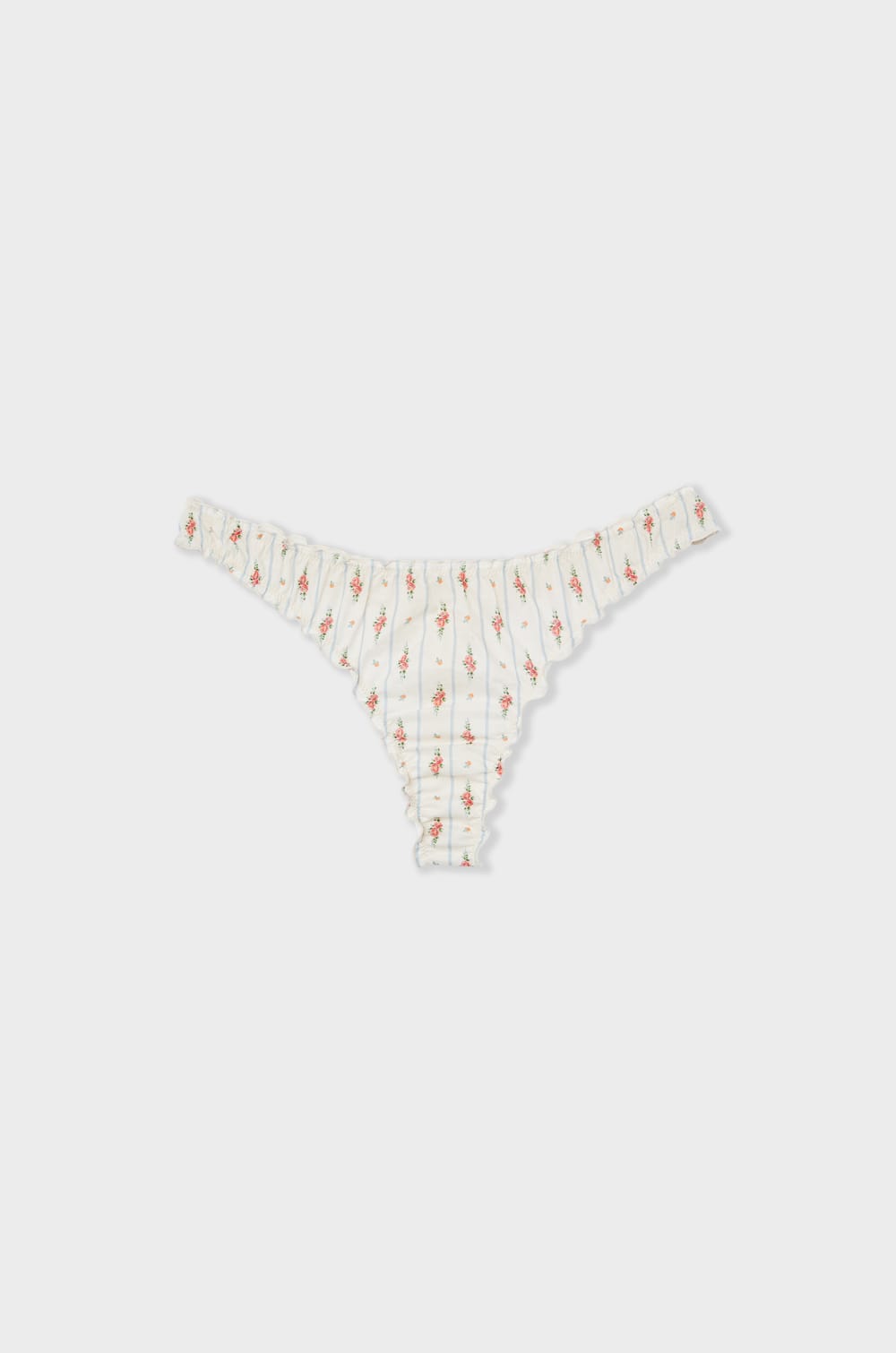 Cotton Thong with Patterns;${refinementColor}