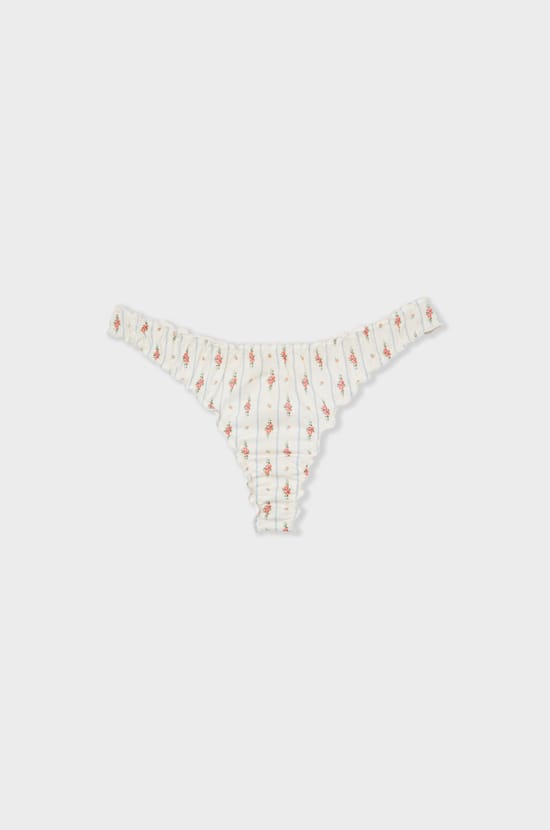 Cotton Thong with Patterns;${refinementColor}